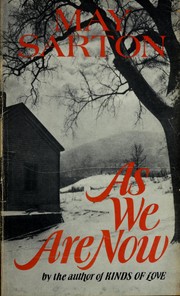 As we are now : a novel /