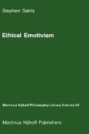 Ethical emotivism /