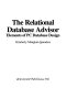 The relational database advisor : elements of PC database design /