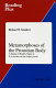 Metamorphoses of the Proustian body : a study of bodily signs in A la recherche du temps perdu /