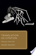 Translation as citation : Zhuangzi inside out /