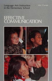 Effective communication : language arts instruction in the elementary school /