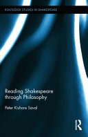 Reading Shakespeare through Philosophy /