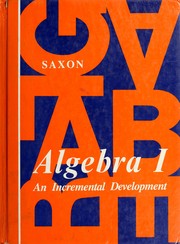 Algebra I : an incremental development /