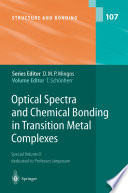Optical Spectra and Chemical Bonding in Transition Metal Complexes : Special Volume II, dedicated to Professor Jørgensen /