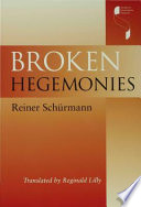 Broken hegemonies /