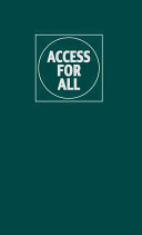 Access for all : transportation and urban growth /
