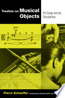 Treatise on musical objects : essays across disciplines /