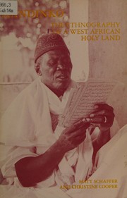 Mandinko : the ethnography of a West African holy land /