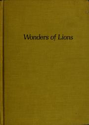 Wonders of lions /