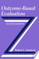 Outcome-based evaluation /