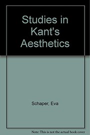 Studies in Kant's aesthetics /