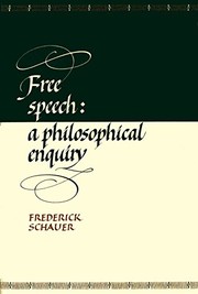 Free speech : a philosophical enquiry /