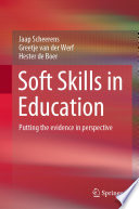 Soft Skills in Education : Putting the evidence in perspective /