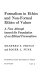Formalism in ethics and non-formal ethics of values ; a new attempt toward the foundation of an ethical personalism /
