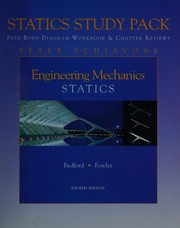Statics study pack : free-body diagram workbook & chapter reviews /