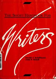 The short handbook for writers /