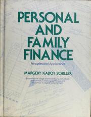 Personal and family finance : principles and applications /