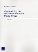 Characterizing the North Korean nuclear missile threat /