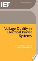 Voltage quality in electrical power systems /