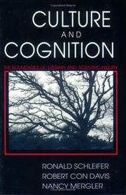 Culture and cognition : the boundaries of literary and scientific inquiry /