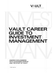 Vault career guide to investment management /