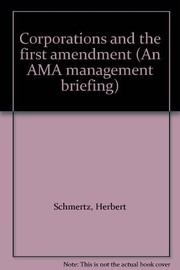 Corporations and the first amendment /