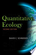 Quantitative ecology : measurement, models and scaling /
