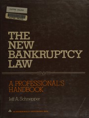 The new bankruptcy law : a professional's handbook /