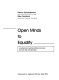 Open minds to equality : a sourcebook of learning activities to promote race, sex, class, and age equity /