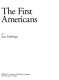 The first Americans /