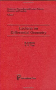 Lectures on differential geometry /