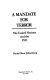 A mandate for terror : the United Nations and the PLO /