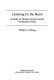 Listening for the bomb : a study in nuclear arms control verification policy /