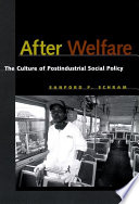 After welfare : the culture of postindustrial social policy /