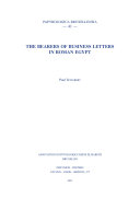 The bearers of business letters in Roman Egypt /