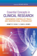 Essential concepts in clinical research : randomised controlled trials and observational epidemiology /