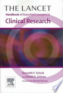 The Lancet : handbook of essential concepts in clinical research /