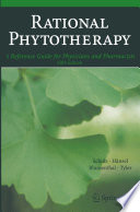 Rational Phytotherapy : A Reference Guide for Physicians and Pharmacists /