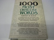 1000 most obscure words /