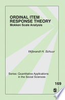 Ordinal item response theory : Mokken scale analysis /