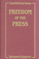 Freedom of the press /