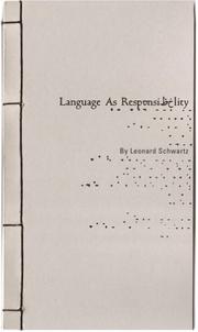 Language as responsibility /