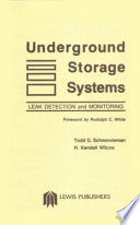 Underground storage systems : leak detection and monitoring /
