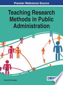 Teaching research methods in public administration /