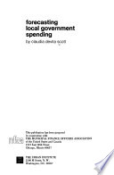 Forecasting local government spending.