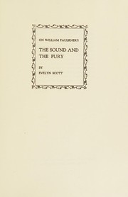 On William Faulkner's The sound and the fury.