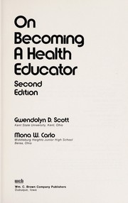 On becoming a health educator /