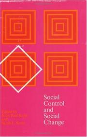 Social control and social change /