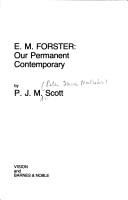 E.M. Forster, our permanent contemporary /